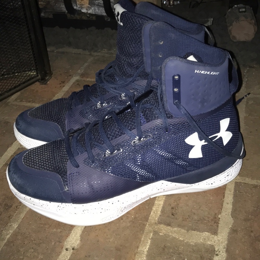Women’s Under Armor Volleyball Shoes Navy Blue